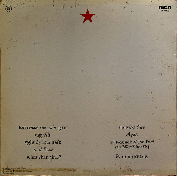 Eurythmics - Touch | RCA (PL 70109) - 2