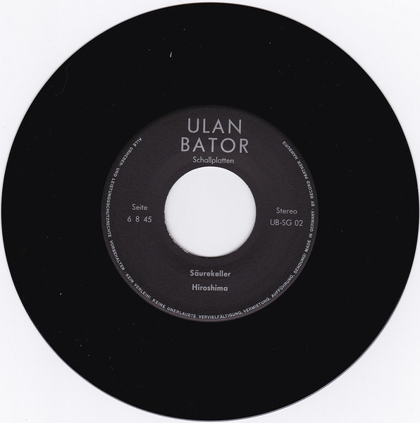 Säurekeller - Hiroshima | Ulan Bator (UB-SG 02) - 3