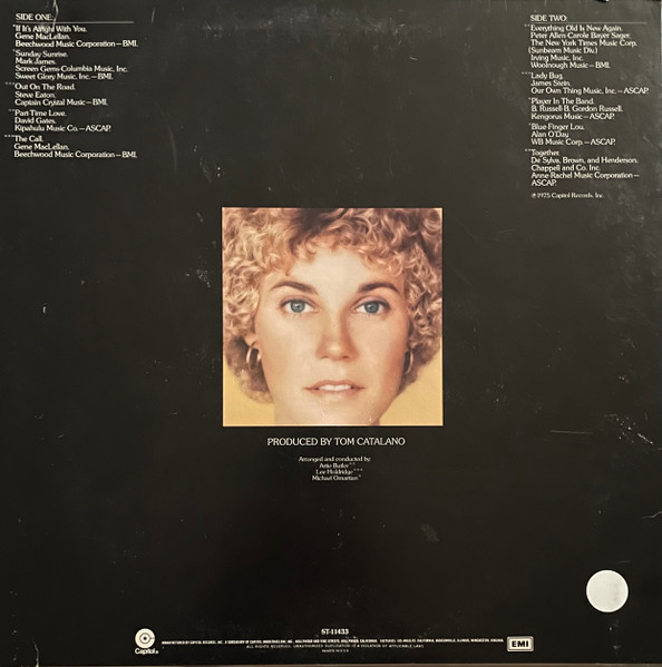 Anne Murray - Together | Capitol Records (ST-11433) - 2 Anne Murray - Together | Capitol Records (ST-11433) - 2