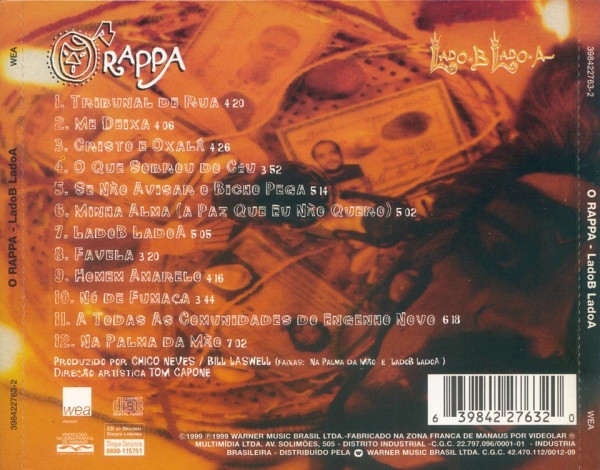 O Rappa - Lado B Lado A | WEA Music (398422763-2) - 2