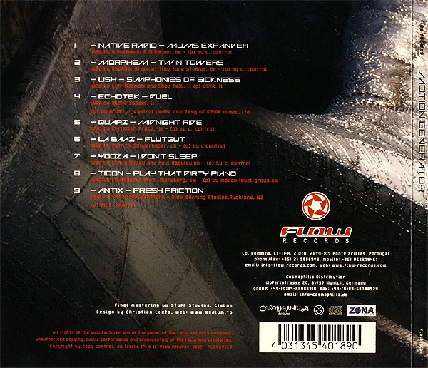 Various - Motion Generator | Flow Records (FLR0206CD) - 3