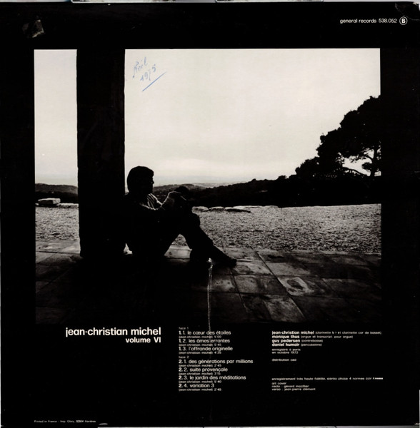 Jean-Christian Michel - Vol. 6 | General Records (558.052) - 4 Jean-Christian Michel - Vol. 6 | General Records (558.052) - 4