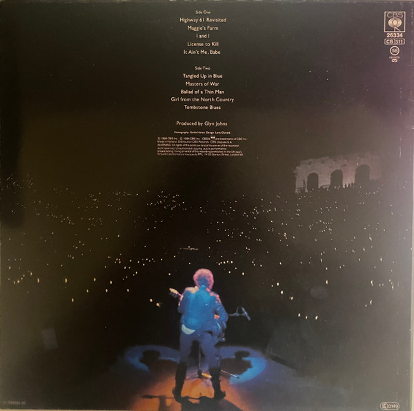 Bob Dylan - Real Live | CBS (CBS 26334) - 2 Bob Dylan - Real Live | CBS (CBS 26334) - 2