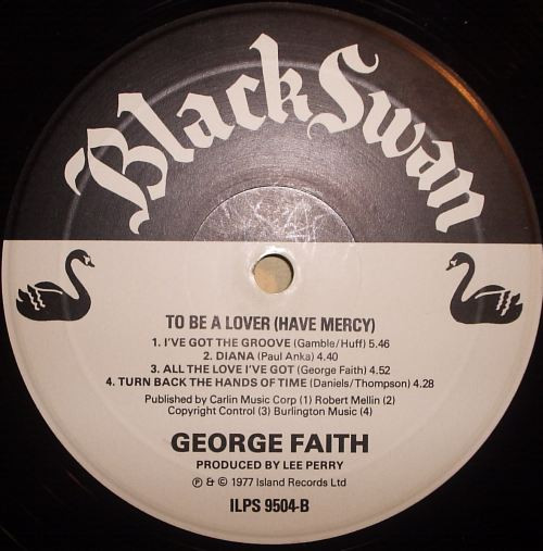 George Faith - To Be A Lover | Black Swan (ILPS 9504) - 4 George Faith - To Be A Lover | Black Swan (ILPS 9504) - 4