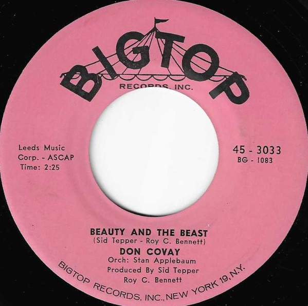 Don Covay - Beauty And The Beast | Bigtop (45-3033)