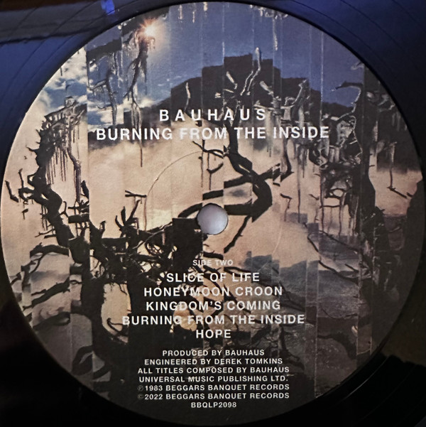 Bauhaus - Burning From The Inside | Beggars Banquet (BBQLP2098) - 4 Bauhaus - Burning From The Inside | Beggars Banquet (BBQLP2098) - 4