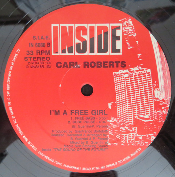 Carl Roberts - I'm A Free Girl | Inside (IN 6088) - 2 Carl Roberts - I'm A Free Girl | Inside (IN 6088) - 2