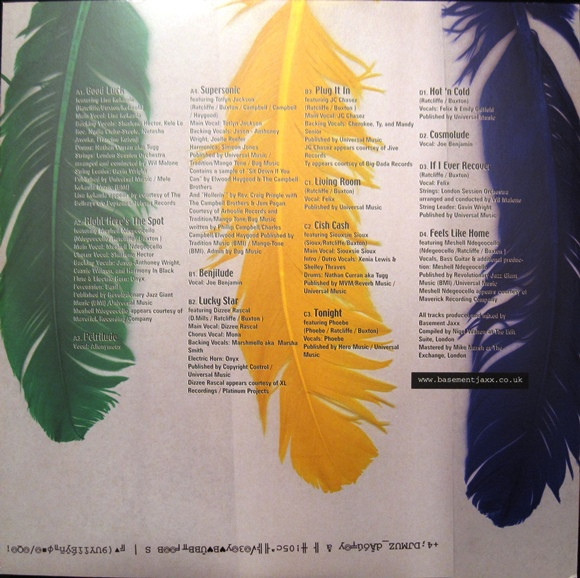 Basement Jaxx - Kish Kash | XL Recordings (XLLP174) - 4 Basement Jaxx - Kish Kash | XL Recordings (XLLP174) - 4