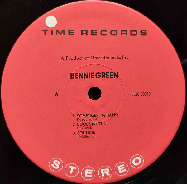 Bennie Green - Bennie Green [Vinyl] | Time Records (CEJC00070) - 4