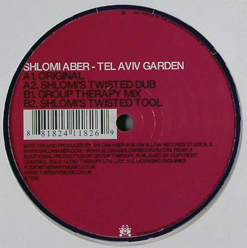 Shlomi Aber - Tel Aviv Garden | Audio Therapy (AT034) - 2 Shlomi Aber - Tel Aviv Garden | Audio Therapy (AT034) - 2