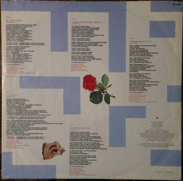 Eurythmics - Revenge | RCA (PL 71050) - 3 Eurythmics - Revenge | RCA (PL 71050) - 3