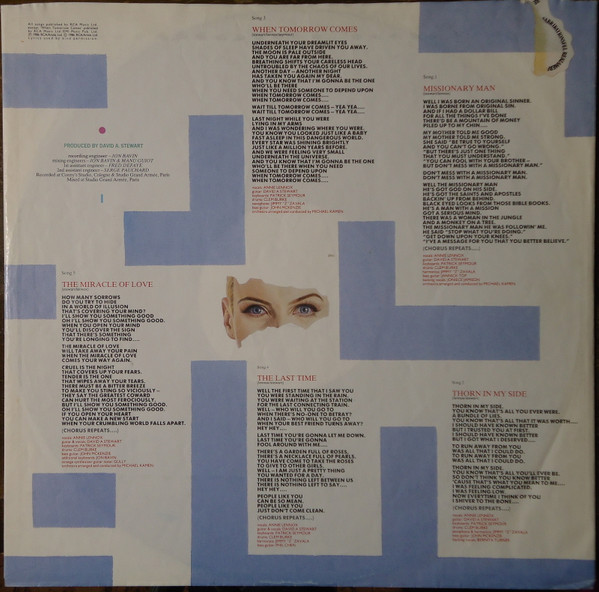 Eurythmics - Revenge | RCA (PL 71050) - 4 Eurythmics - Revenge | RCA (PL 71050) - 4