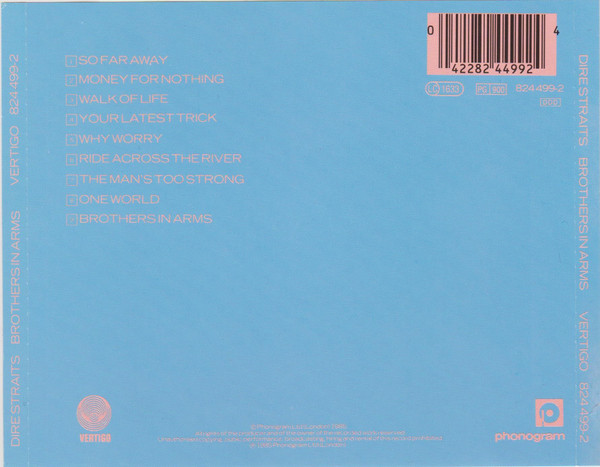 Dire Straits - Brothers In Arms | Vertigo (824 499-2) - 2