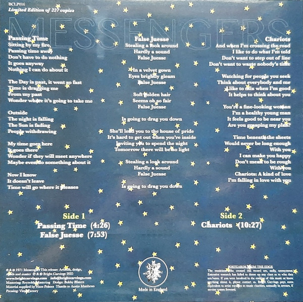 Messengers - Messengers | Bright Carvings (BCLP016) - 2 Messengers - Messengers | Bright Carvings (BCLP016) - 2