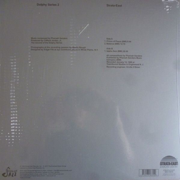 Pharoah Sanders - Izipho Zam (My Gifts) | Everland Jazz (Everland Jazz 003) - 3