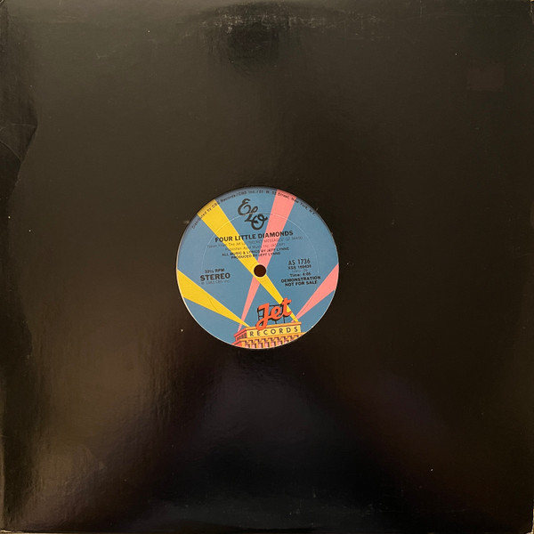 Electric Light Orchestra - Four Little Diamonds / Secret Messages | Jet Records (AS 1736) - 3