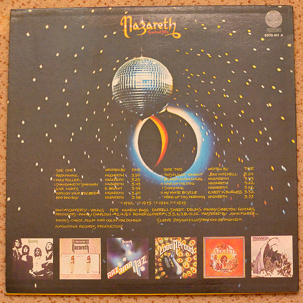 Nazareth - Greatest Hits | Vertigo (6370 411 A) - 2