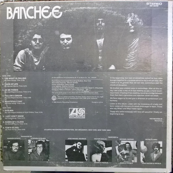 Banchee - Banchee | Atlantic (SD 8240) - 2 Banchee - Banchee | Atlantic (SD 8240) - 2