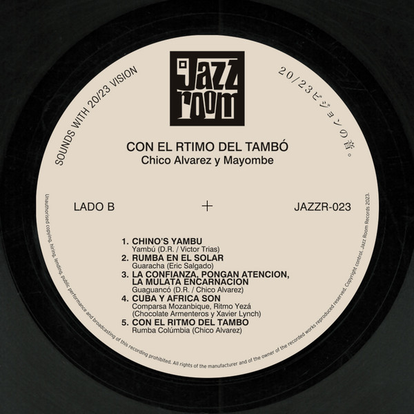 Orquesta Mayómbe Canta Chico Alvarez - Con El Ritmo Del Tambó | Jazz Room Records (JAZZR-023) - 3