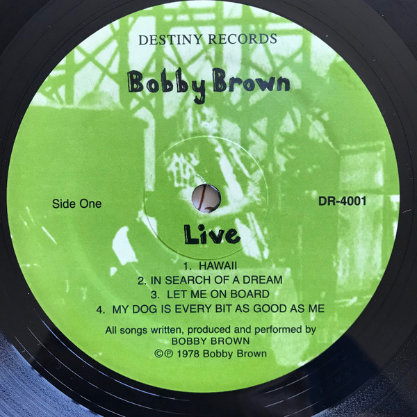 Bobby Brown - Live | Destiny Records (DR-4001) - 3 Bobby Brown - Live | Destiny Records (DR-4001) - 3