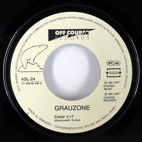 Grauzone - Eisbær | Off Course Records (ASL-24) - 3