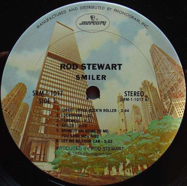 Rod Stewart - Smiler [Vinyl] | Mercury (SRM-1-1017) - 4