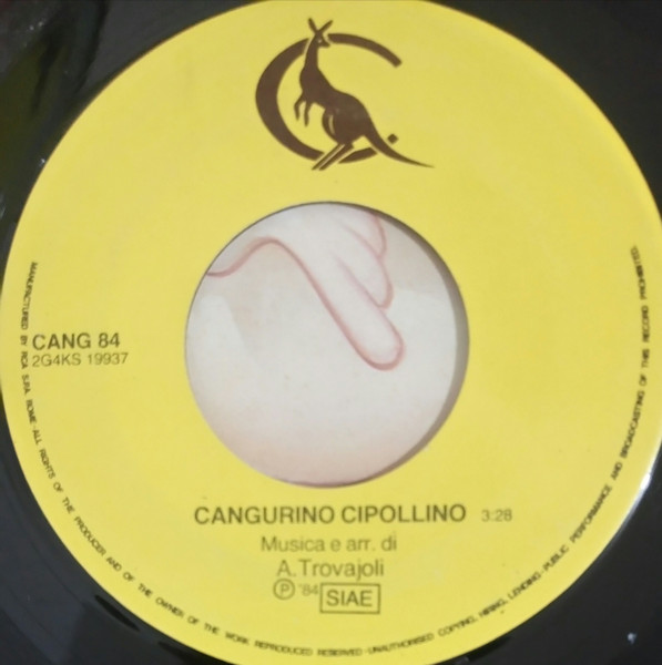 Vittorio Buffoli , Armando Trovaioli - Un Due Tre / Cangurino Cipollino | Il Canguro Edizioni Musicali (CANG 84) - 4