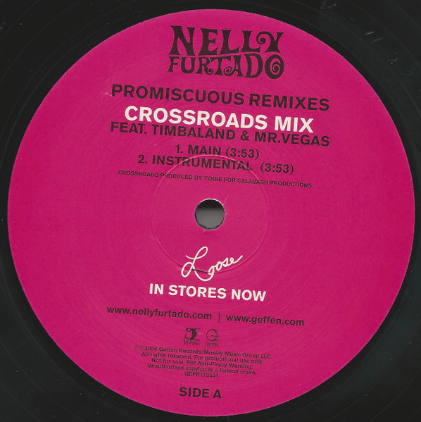 Nelly Furtado - Promiscuous (Remixes) | Geffen Records (GEFR118531) - 2 Nelly Furtado - Promiscuous (Remixes) | Geffen Records (GEFR118531) - 2