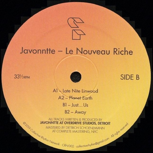 Javonntte - Le Nouveau Riche | Collective Rhythm Network (CRN 002) - 2 Javonntte - Le Nouveau Riche | Collective Rhythm Network (CRN 002) - 2