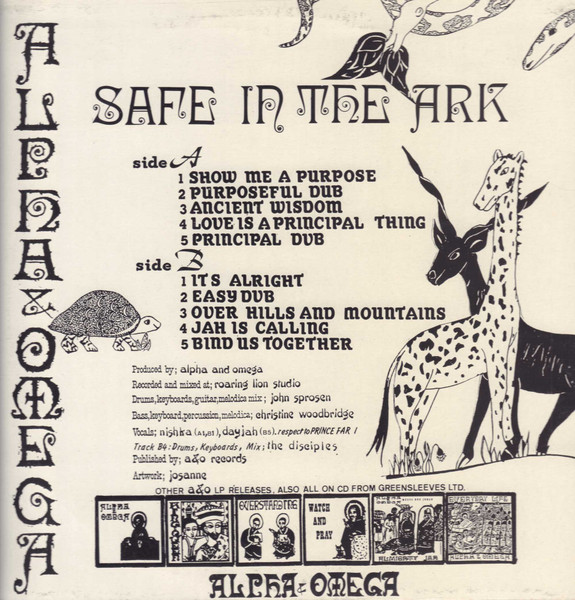Alpha & Omega - Safe In The Ark | Alpha & Omega Records (A&O 094) - 2 Alpha & Omega - Safe In The Ark | Alpha & Omega Records (A&O 094) - 2