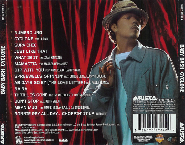 Baby Bash - Cyclone | Arista (88697-05784-2) - 2