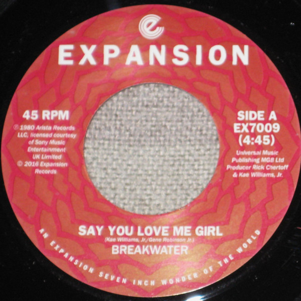 Breakwater - Say You Love Me Girl | Expansion (EX7009) - main Breakwater - Say You Love Me Girl | Expansion (EX7009) - main