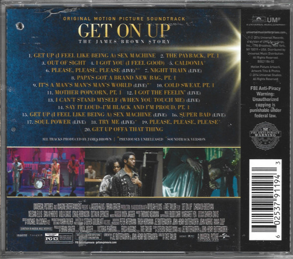 James Brown - Get On Up - The James Brown Story (Original Motion Picture Soundtrack) | Polydor (B0021186-02) - 2