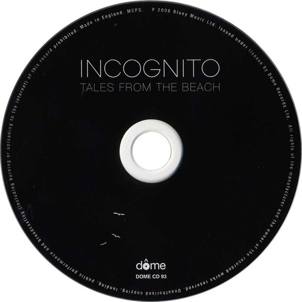 Incognito - Tales From The Beach | Dome Records (DOME CD 93) - 4