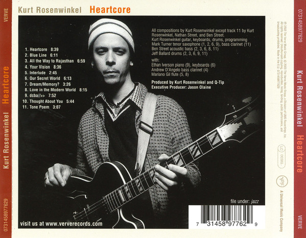 Kurt Rosenwinkel - Heartcore | Verve Records (0731458977629) - 2