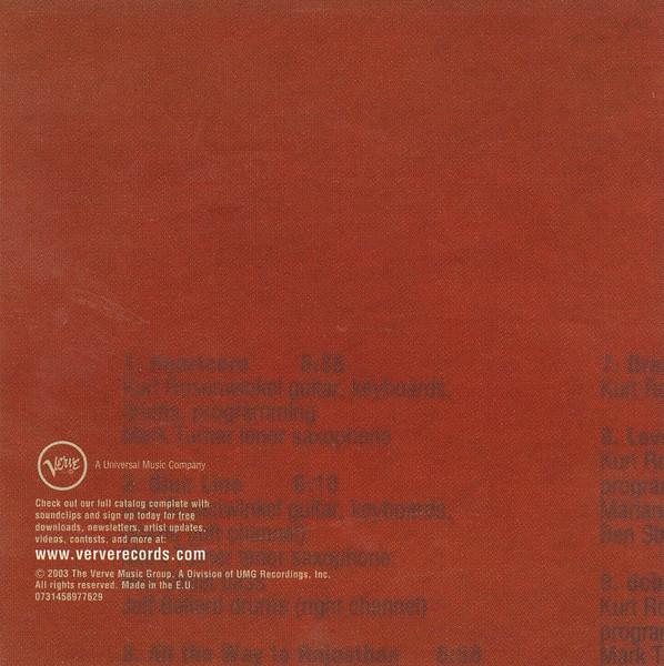 Kurt Rosenwinkel - Heartcore | Verve Records (0731458977629) - 4