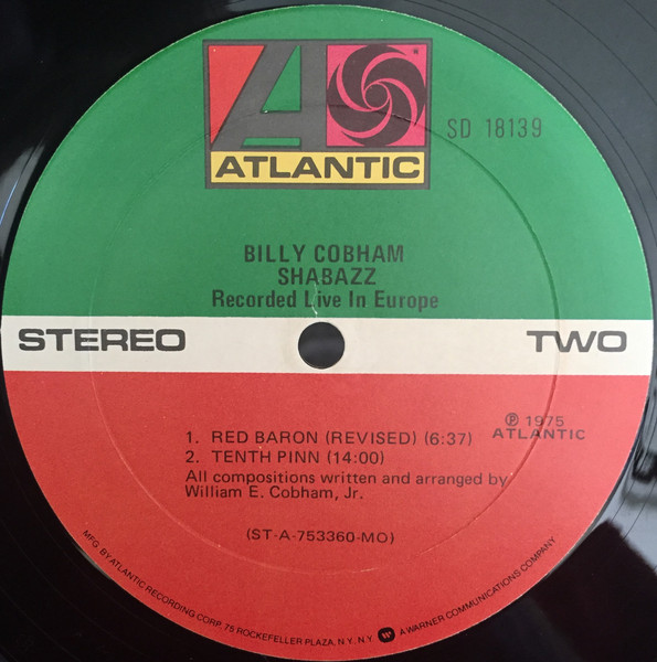 Billy Cobham - Shabazz | Atlantic (SD 18139) - 4 Billy Cobham - Shabazz | Atlantic (SD 18139) - 4