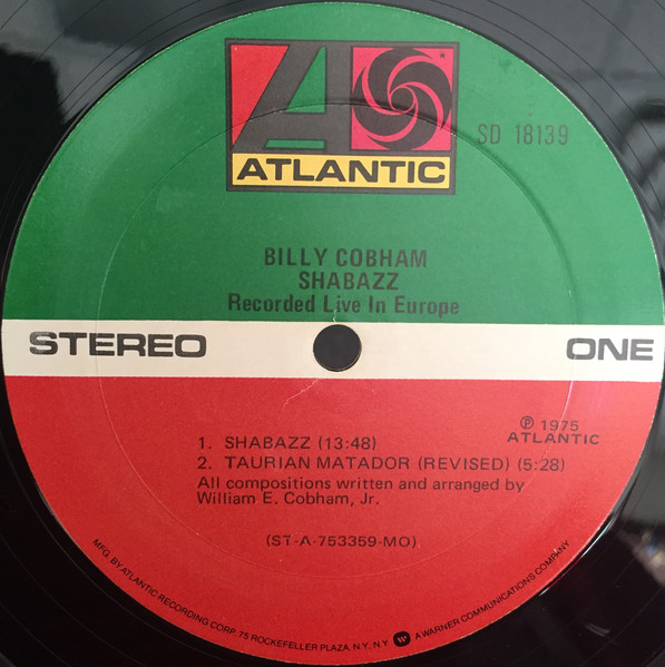 Billy Cobham - Shabazz | Atlantic (SD 18139) - 3 Billy Cobham - Shabazz | Atlantic (SD 18139) - 3
