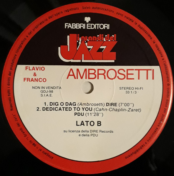 Flavio Ambrosetti E Franco Ambrosetti - Flavio E Franco Ambrosetti | Fabbri Editori (GdJ 98) - 4 Flavio Ambrosetti E Franco Ambrosetti - Flavio E Franco Ambrosetti | Fabbri Editori (GdJ 98) - 4