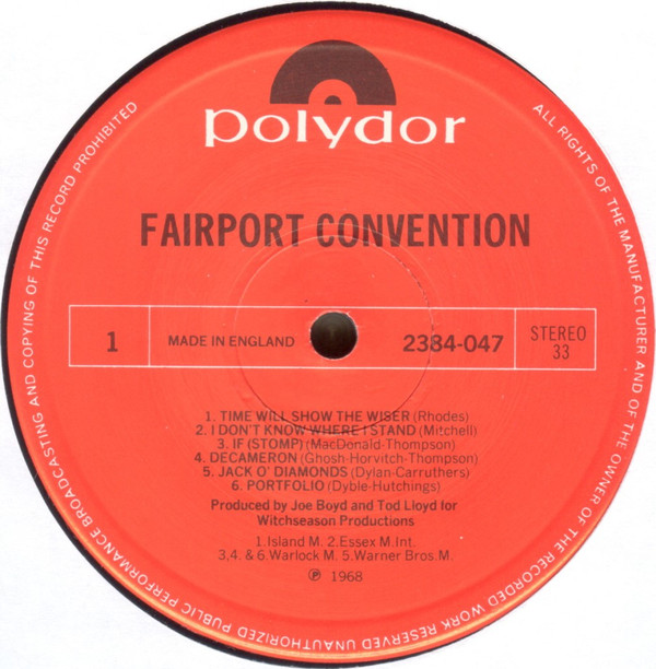 Fairport Convention - Fairport Convention | Polydor (2384 047) - 3