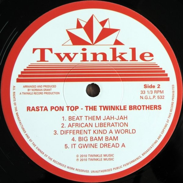 Twinkle Brothers - Rasta Pon Top (The First Album) | Twinkle Music (NG532) - 4 Twinkle Brothers - Rasta Pon Top (The First Album) | Twinkle Music (NG532) - 4