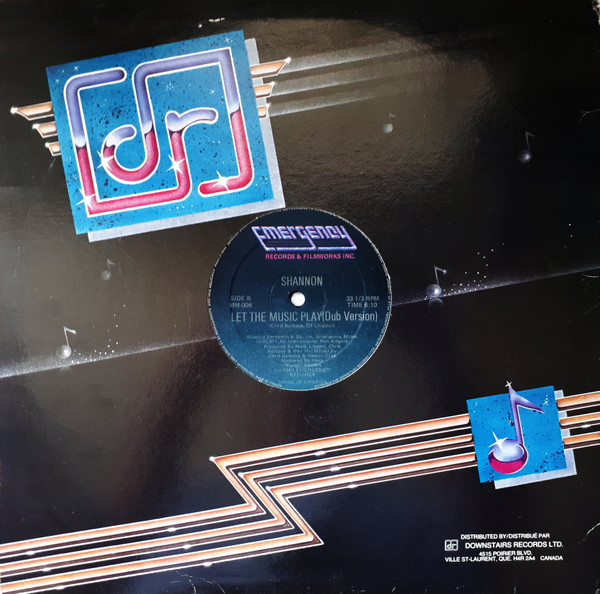 Shannon - Let The Music Play (12") [Vinyl] | Emergency Records (MM-006) - 4