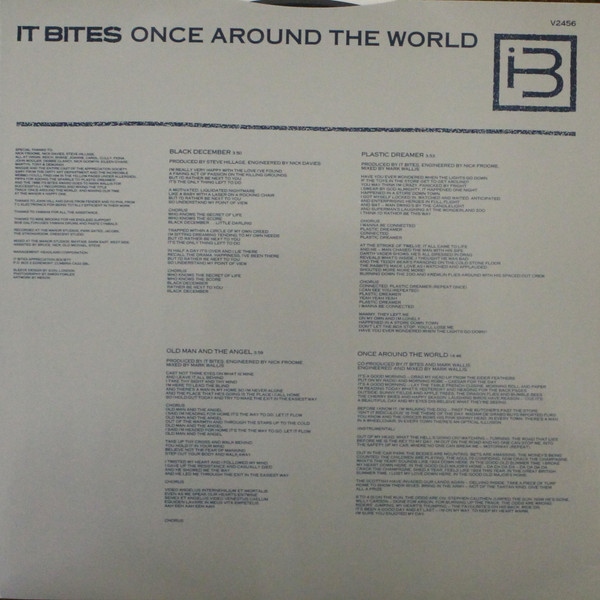 It Bites - Once Around The World | Virgin (V2456) - 4
