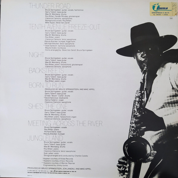Bruce Springsteen - Born To Run | CBS (80959) - 2