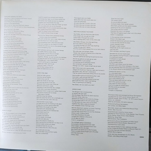 Bruce Springsteen - Born To Run | CBS (80959) - 4