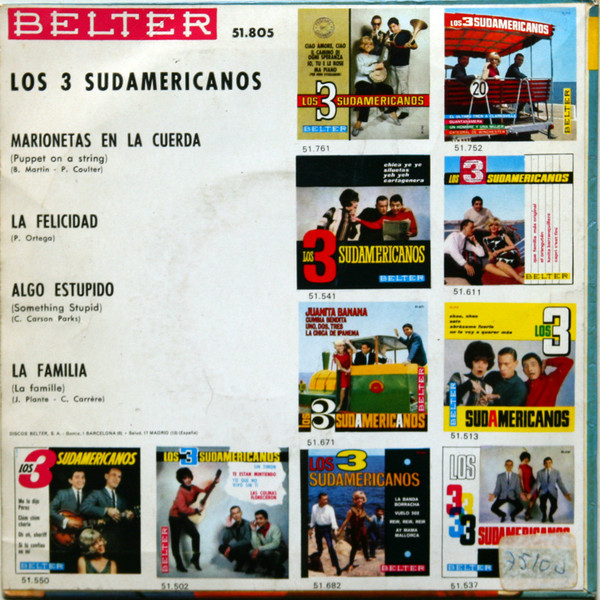Los 3 Sudamericanos - Marionetas En La Cuerda | Belter (51.805) - 2