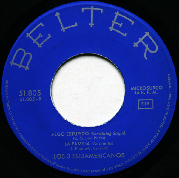 Los 3 Sudamericanos - Marionetas En La Cuerda | Belter (51.805) - 4