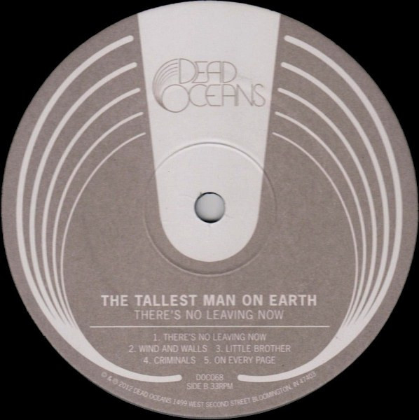 The Tallest Man On Earth - There's No Leaving Now | Dead Oceans (DOC068) - 4