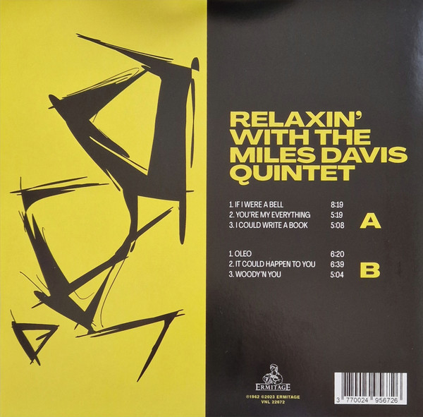 The Miles Davis Quintet - Relaxin' With | Ermitage (22672)