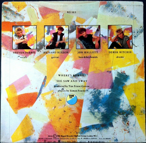CaVa CaVa - Where's Romeo? = ¿Dónde Está Romeo? | Regard Records (RG 103) - 2